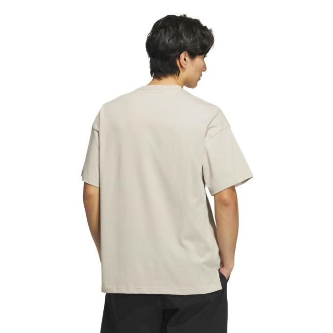 [完売品]こた着用 ジェントルイス Tシャツ 半袖 adidas（アディダス） Tシャツ 半袖 メンズ ルーズフィット ヘビー