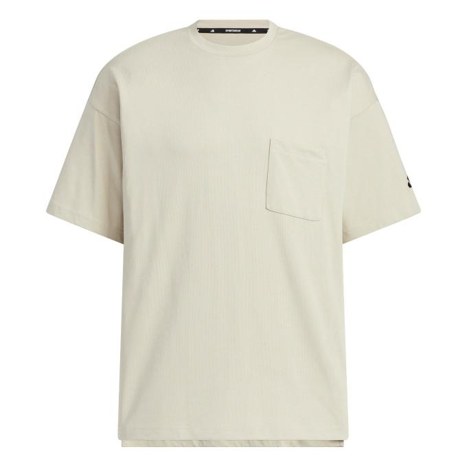 [完売品]こた着用 ジェントルイス Tシャツ 半袖 adidas（アディダス） Tシャツ 半袖 メンズ ルーズフィット ヘビー