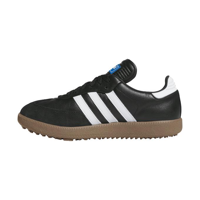 【新品】最安値　アディダス レザーゴルフシューズ スパクレス 27cmブラック adidas（アディダス） ゴルフシューズ スパイクレス メンズ レディース