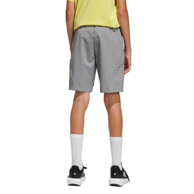 adidas CLIMALITE ハーフパンツ グレー/ピンク adidas - アディダス ショートパンツ climalite 3本ライン グレー