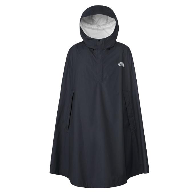 THE NORTH FACE アクセスポンチョ レディース M 袋付き 黒 THE NORTH FACE（ザ ノースフェイス） ポンチョ メンズ レディース