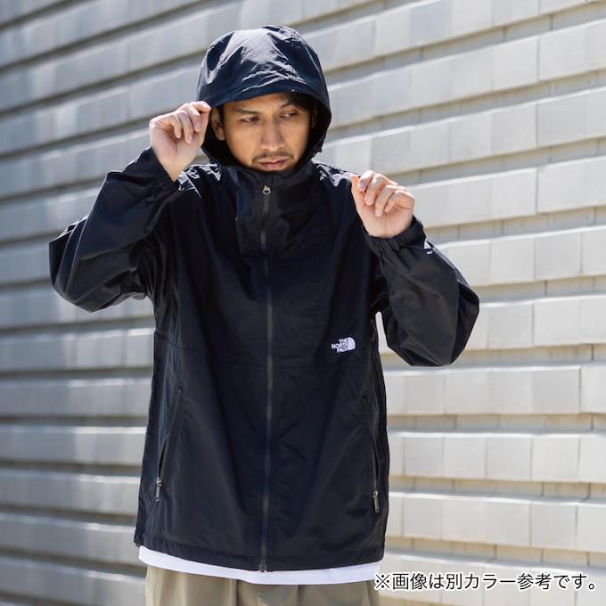 THE NORTH FACE ブラックコンパクトジャケット/マウンテンパーカー THE NORTH FACE（ザ ノースフェイス） マウンテンパーカー ウインド