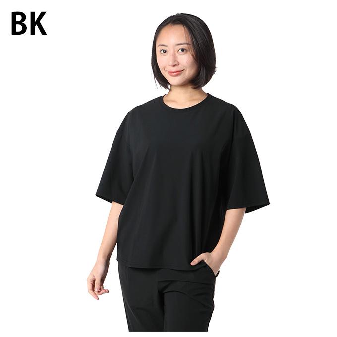 アンドライフ &life Tシャツ 半袖 レディース 冷感ナイロン汗染防止