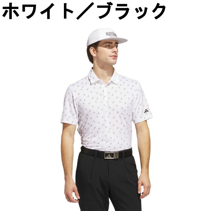 adidas（アディダス） ゴルフウェア ポロシャツ 半袖 メンズ メッシュ
