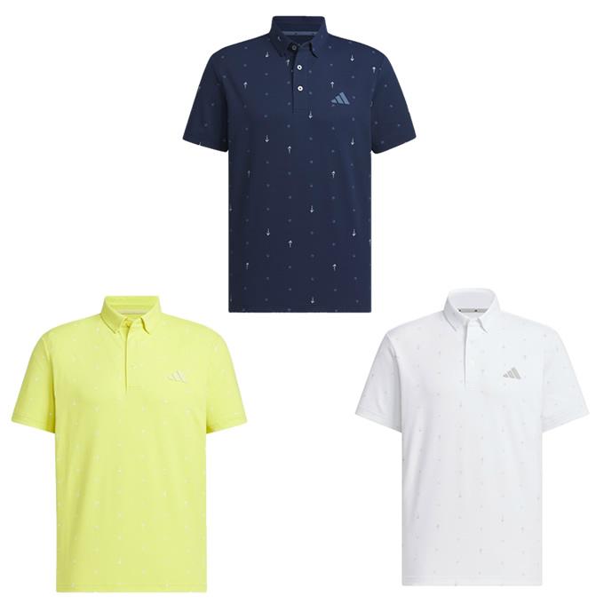 adidas アディダス ゴルフウェア ポロシャツ 半袖 メンズ