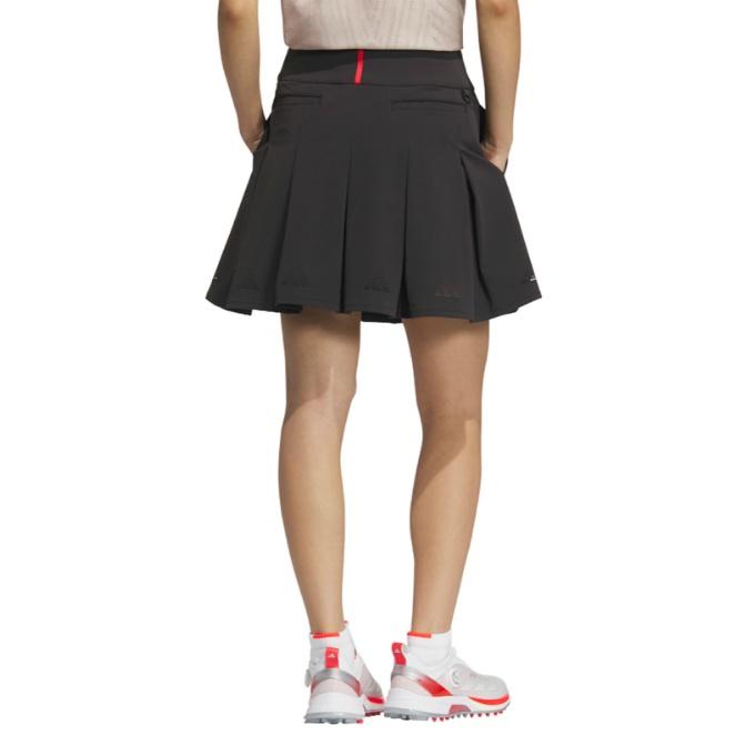 PG プリーツスカート 黒 レディース ゴルフサイズ1 adidas（アディダス） ゴルフウェア スカート レディース アディゼロ