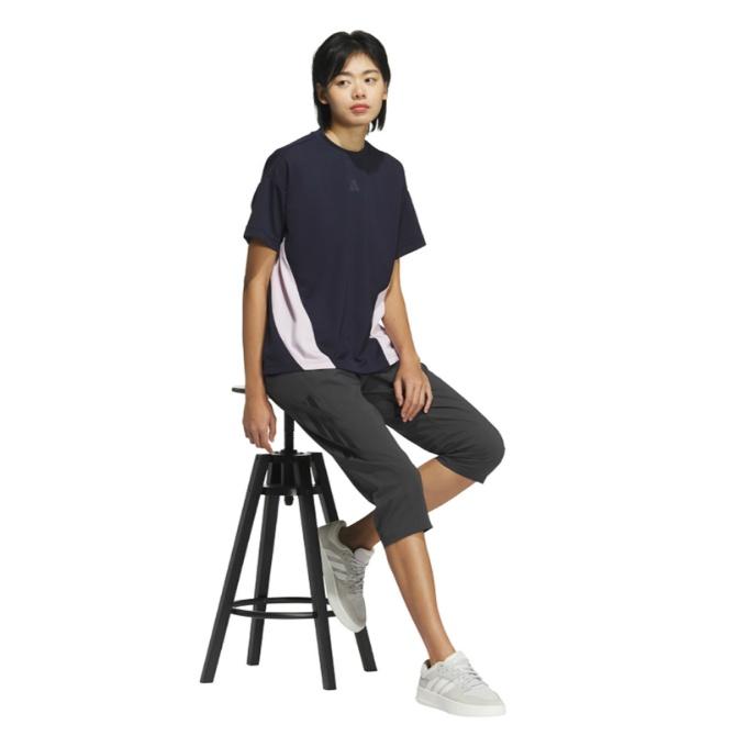 adidas（アディダス） Tシャツ 半袖 レディース カラーブロック 半袖T