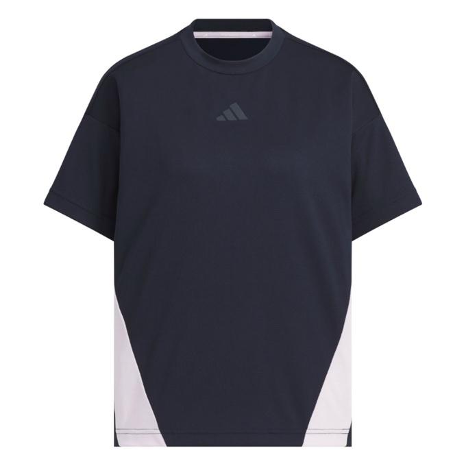 adidas（アディダス） Tシャツ 半袖 レディース カラーブロック 半袖T