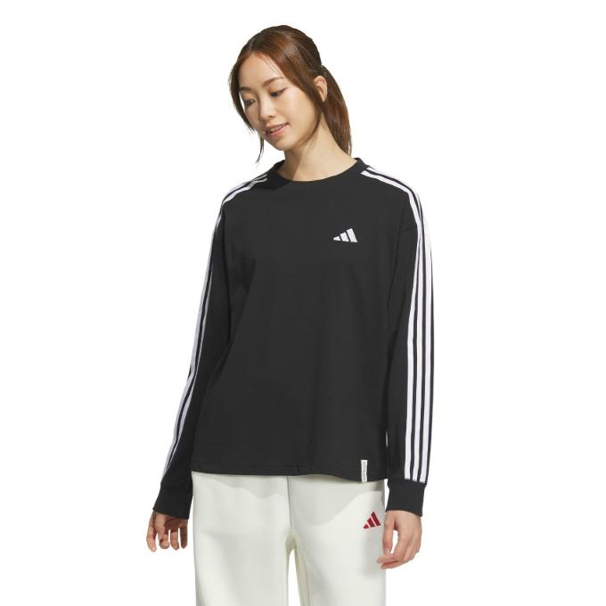 adidas（アディダス） Tシャツ 長袖 レディース エッセンシャルズ
