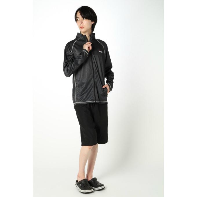 FILA（フィラ） ラッシュガード 長袖 メンズ 杢総柄UVジャケット 425