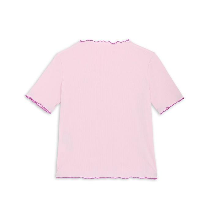 PUMA（プーマ） Tシャツ 半袖 レディース ウィメンズ サマー リブ