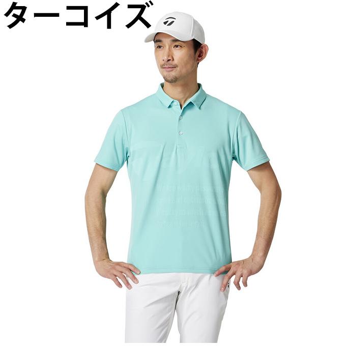TaylorMade（テーラーメイド） 半袖 ポロシャツ メンズ フロント