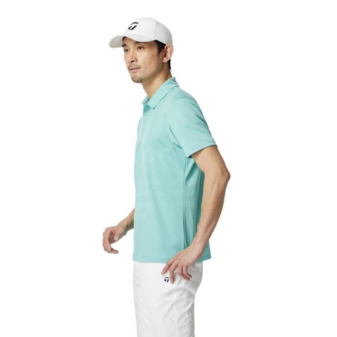 TaylorMade ゴルフ用　半袖ポロシャツ Ｌ TaylorMade（テーラーメイド） 半袖 ポロシャツ メンズ フロント