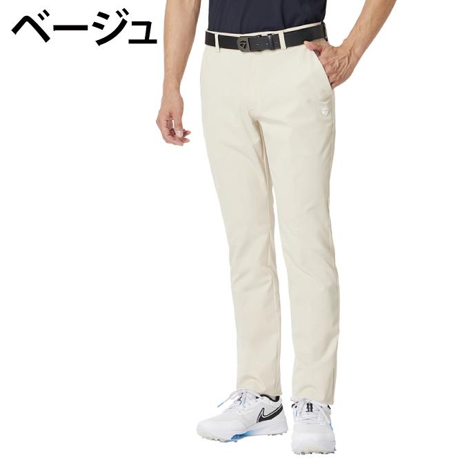 TaylorMade ゴルフパンツ ベージュ TaylorMade（テーラーメイド） ゴルフウェア ロングパンツ メンズ TM
