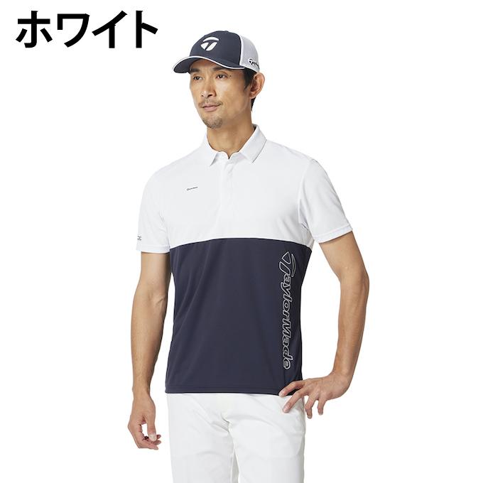TaylorMade（テーラーメイド） ゴルフウェア ポロシャツ 半袖 メンズ T