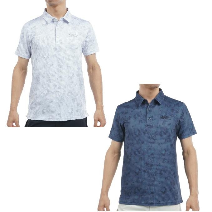 Admiral（アドミラル） ゴルフウェア ポロシャツ 半袖 メンズ ローラー