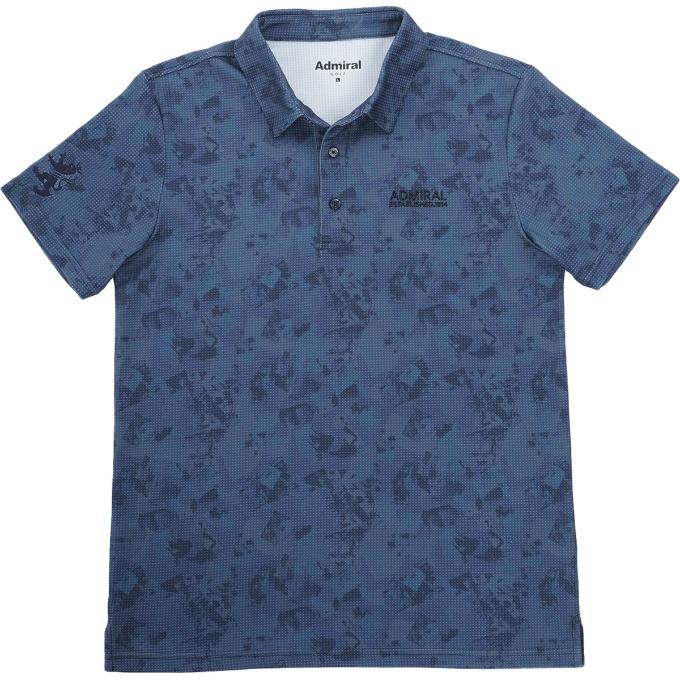 Admiral（アドミラル） ゴルフウェア ポロシャツ 半袖 メンズ ローラー