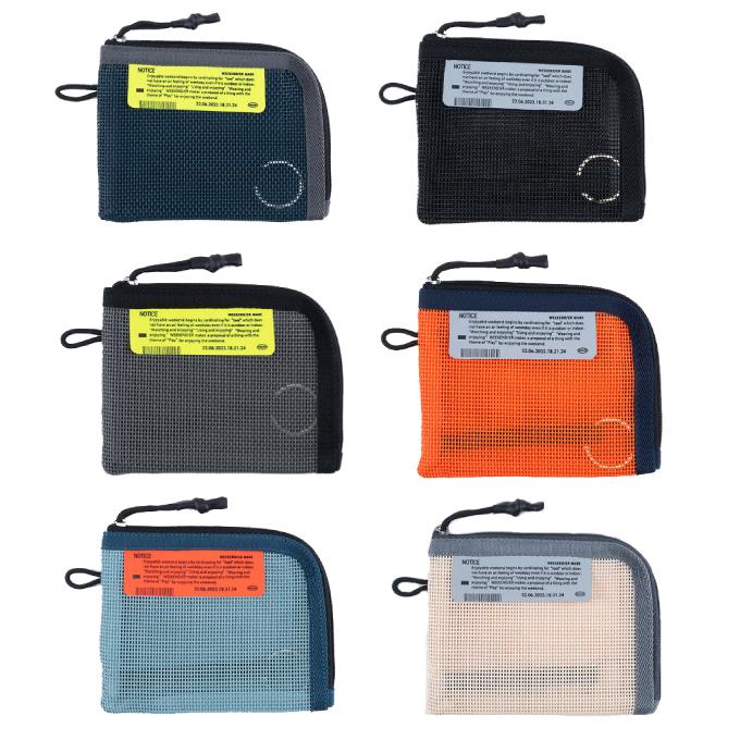 ☆ウィークエンダー WEEKEND(ER) 財布 PVC MESH MULTI CASE