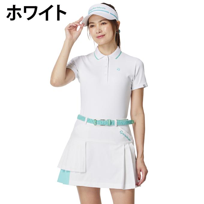 テーラーメイド TaylorMade ゴルフウェア ポロシャツ　スカート TaylorMade（テーラーメイド） ゴルフウェア ポロシャツ 半袖