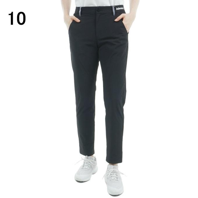 アドミラル Admiral ゴルフウェア ロングパンツ レディース 撥水ドットロゴ プリントロングパンツ ADLA522 【2025年春夏モデル】 Admiral（アドミラル） ゴルフウェア ロングパンツ レディース 撥水