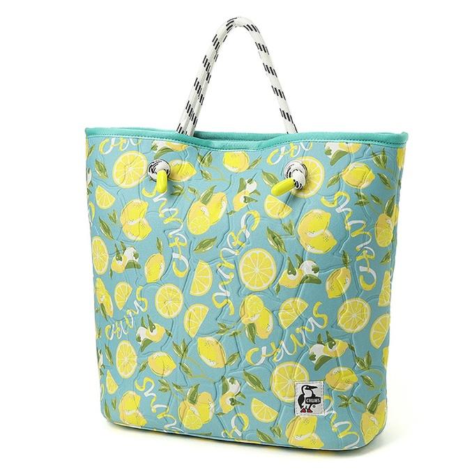 チャムス CHUMS トートバッグ メンズ レディース ブービーエンボスハンドルバッグ CH60-3942-CHUMS LEMON CHUMS（チャムス） トートバッグ メンズ レディース ブービーエンボス