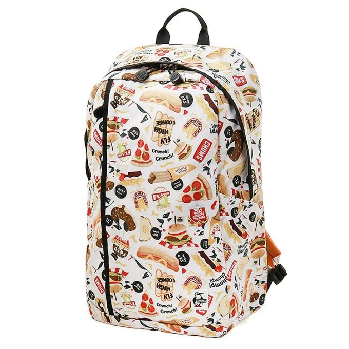 チャムス CHUMS バックパック メンズ レディース リサイクルオーディナリーデイパック CH60-3970-FAST FOOD CHUMS（チャムス） バックパック メンズ レディース リサイクル