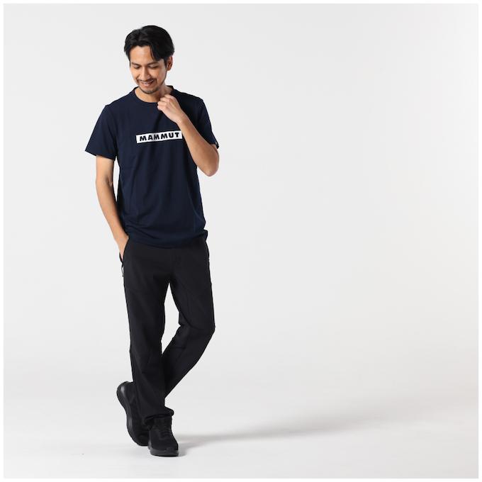 MAMMUT（マムート） Tシャツ 半袖 QD ロゴ プリント アジアンフィット