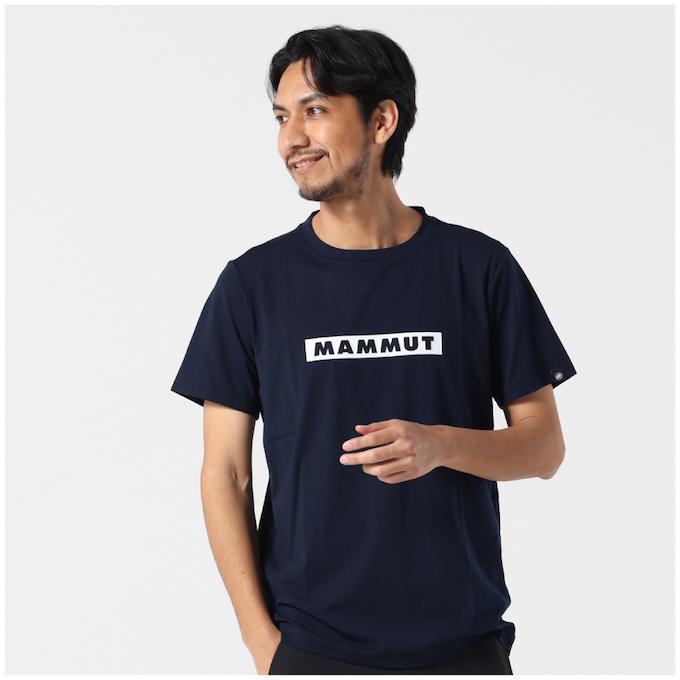 MAMMUT（マムート） Tシャツ 半袖 QD ロゴ プリント アジアンフィット