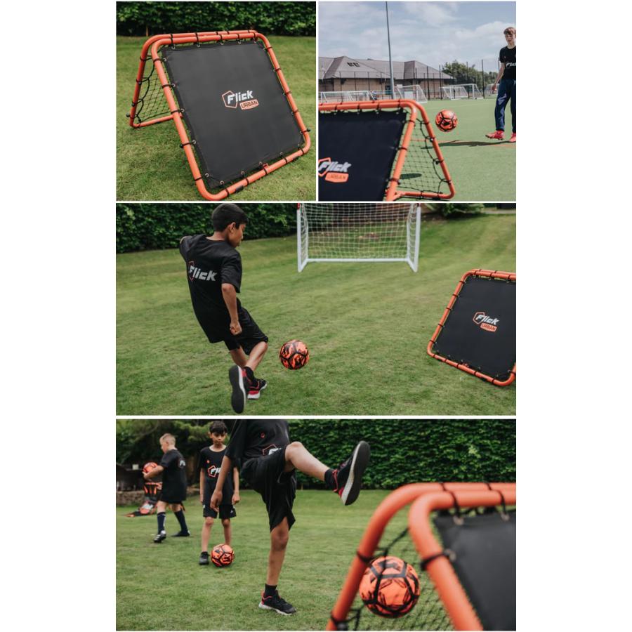 Flick サッカー トレーニング用品 Urban デュアルスピードリバウンダー