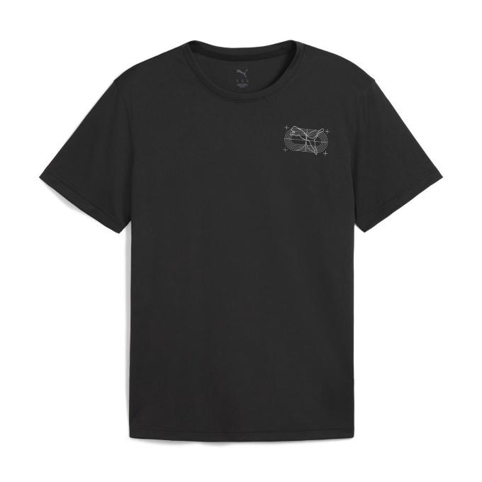 PUMA（プーマ） ランニングウェア Tシャツ 半袖 メンズ グラフィック