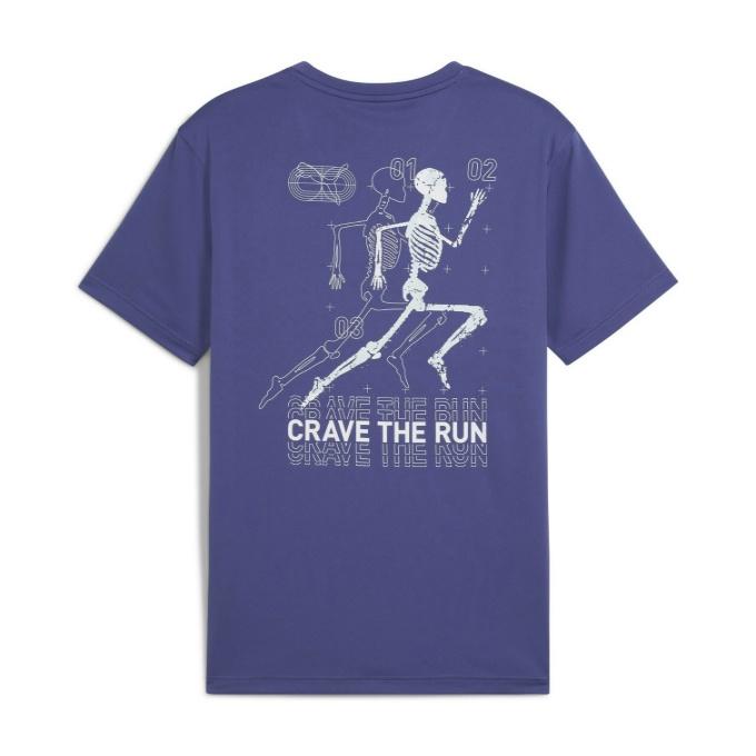 PUMA（プーマ） ランニングウェア Tシャツ 半袖 メンズ グラフィック