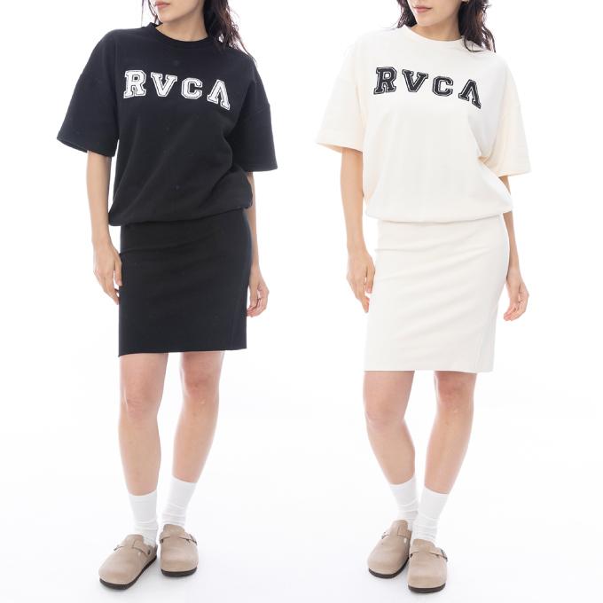 RVCA（ルーカ） ワンピース 半袖 レディース PATCHED RVCA SS DR