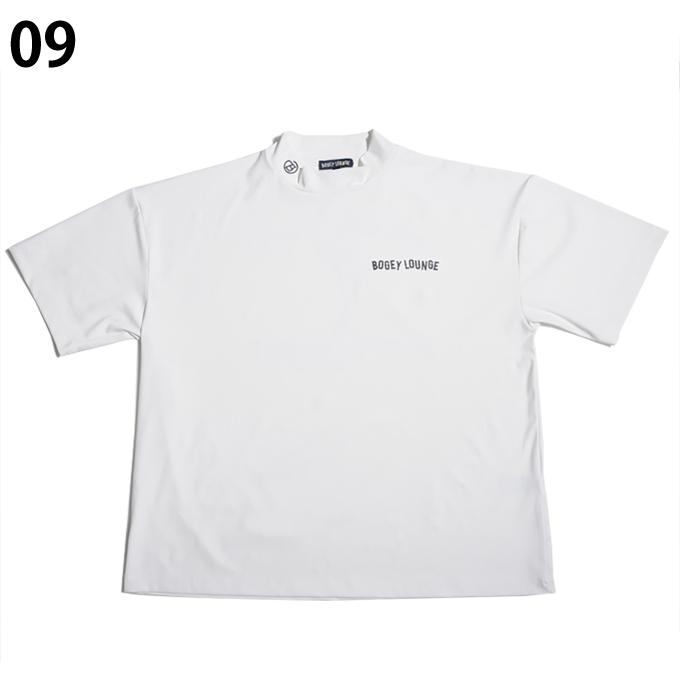 ボギーラウンジ BOGEY LOUNGE ゴルフウェア 半袖シャツ メンズ モック