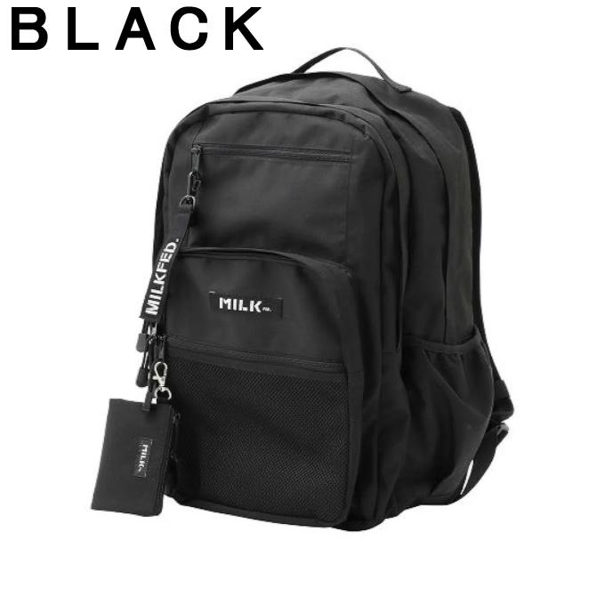 MILKFED.（ミルクフェド） リュック 23L レディース ZIP バックパック