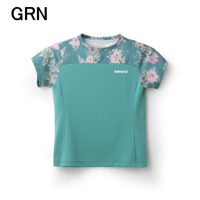 タグ付き未使用 Admiral レディース Tシャツ LL　テニス Admiral アドミラル テニスウェア Tシャツ 半袖 レディース