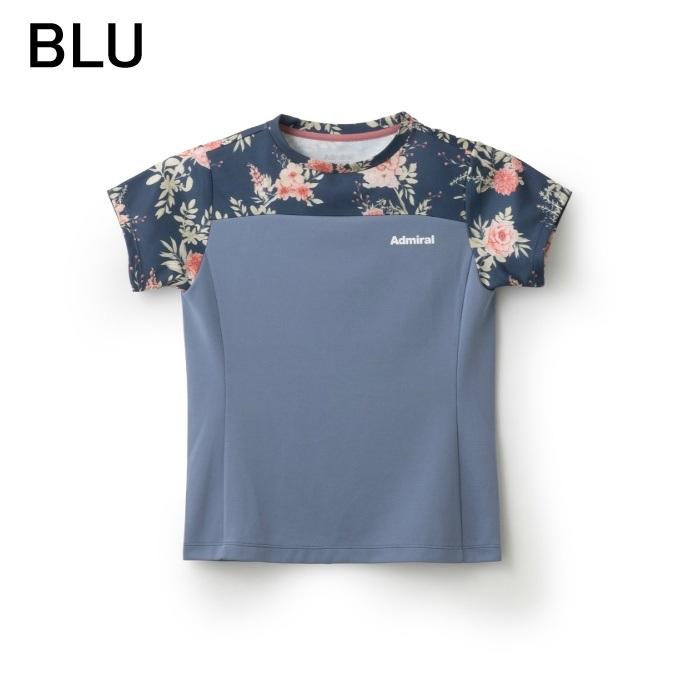 Admiral（アドミラル） テニスウェア Tシャツ 半袖 レディース バック