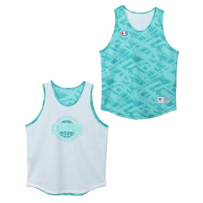 Champion チャンピオン リバーシブルタンクトップ 迷彩 カモフラ XL