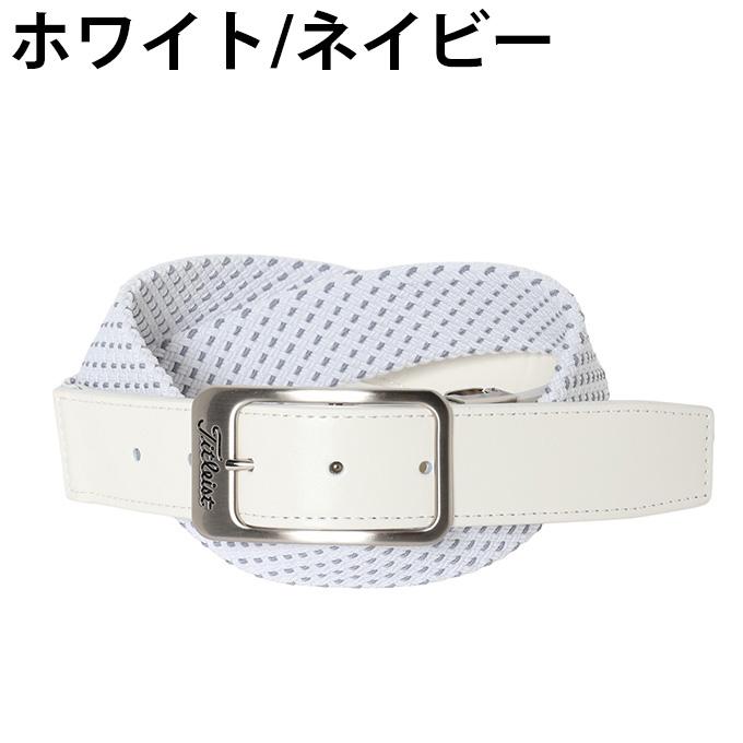 Titleist（タイトリスト） ゴルフ ベルト メンズ ストレッチメッシュ