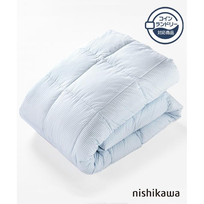【5/15発送】西川 nishikawa 寝具 ランドリエ 掛け布団 SL AB03180040【メーカー取り寄せ】【ご自宅配送限定】 ‥_1