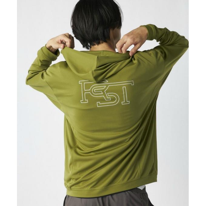 RUSTY（ラスティ） ラッシュガード 長袖 メンズ RSTバックロゴ UV