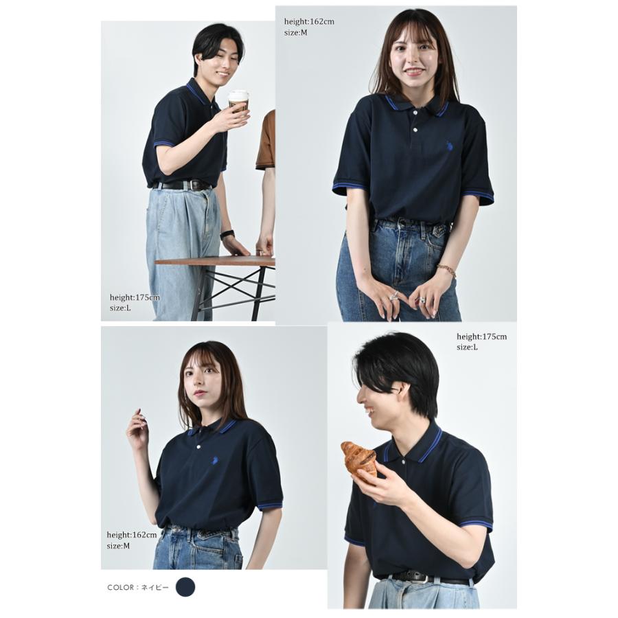 U.S. POLO ASSN.（ユーエスポロアッスン） ☆ポロシャツ 半袖 ワン