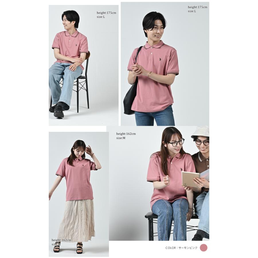 U.S. POLO ASSN.（ユーエスポロアッスン） ☆ポロシャツ 半袖 ワン