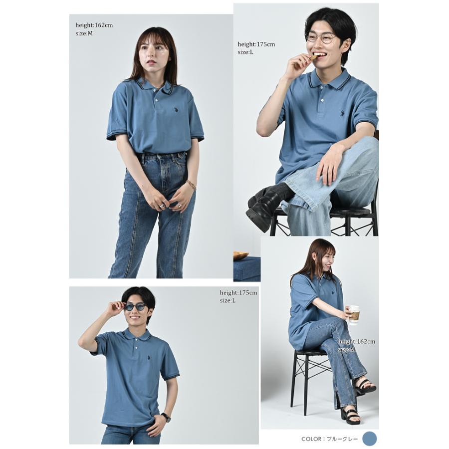 U.S. POLO ASSN.（ユーエスポロアッスン） ☆ポロシャツ 半袖 ワン 