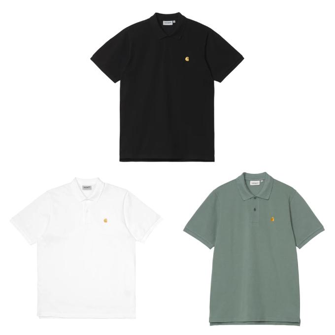 カーハート(Carhartt WIP) ポロシャツ 半袖 メンズ ショートスリーブ 