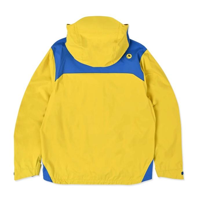 マーモット Marmot レインジャケット メンズ キメラ ジャケット Chimera Jacket MTSS25URN006-YELLOW*BLUEの画像