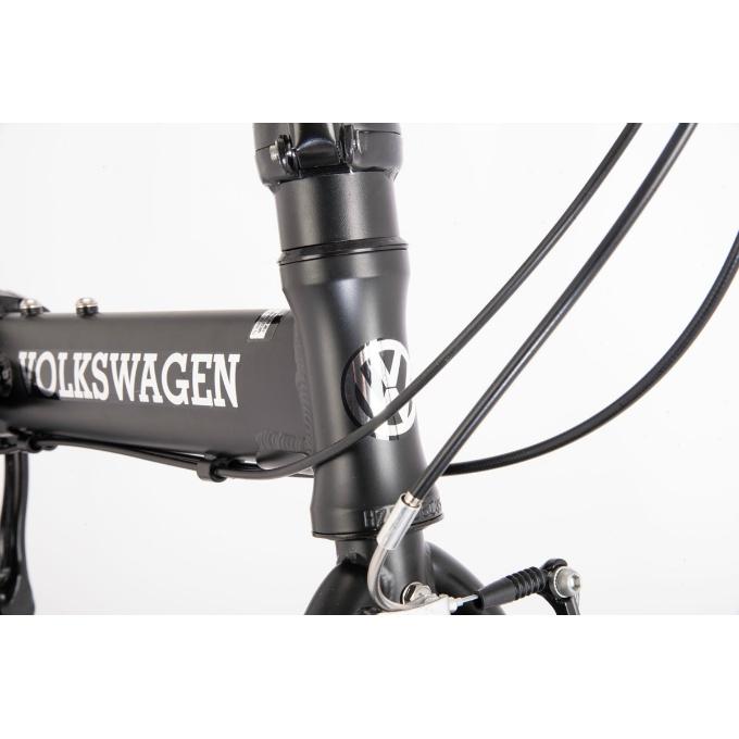 フォルクスワーゲン Volkswagen 折りたたみ自転車 VW-FDB206ALBK-OT