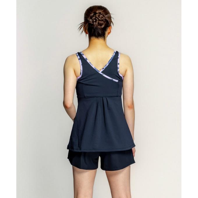 L 新品 NIKE フィットネス水着 体型カバー ボタン付き セパ 2in1 ナイキ（NIKE）（レディース）フィットネス水着 レディース 水泳