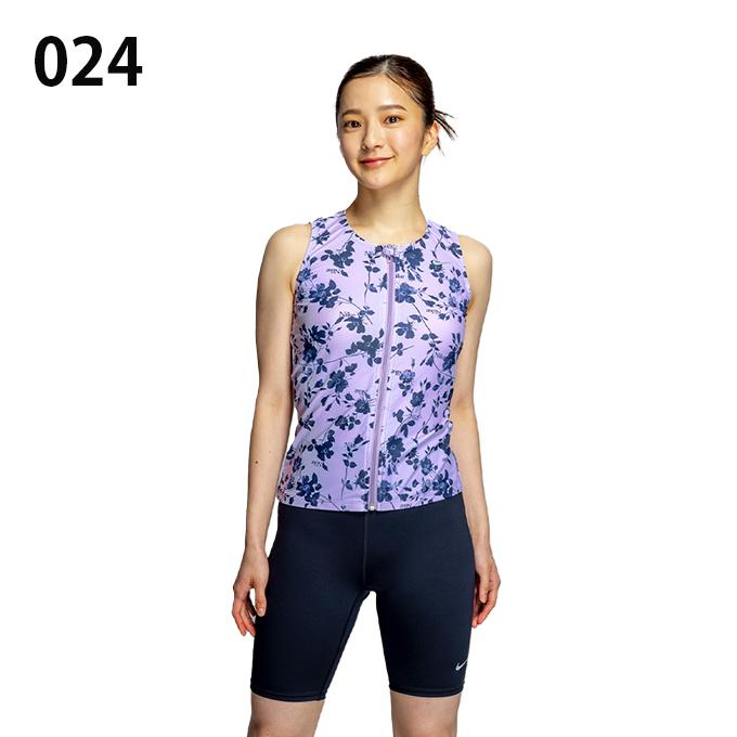 NIKE ナイキ フィットネス水着 セパレート レディース 総柄