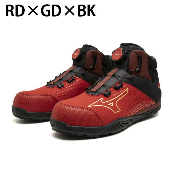 MIZUNO（ミズノ） 安全靴 メンズ オールマイティTD2 81H BOA F1GA2510