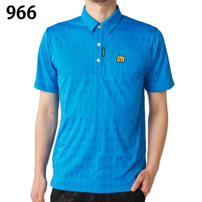 LOUDMOUTH ラウドマウス ゴルフウェア 半袖シャツ メンズ